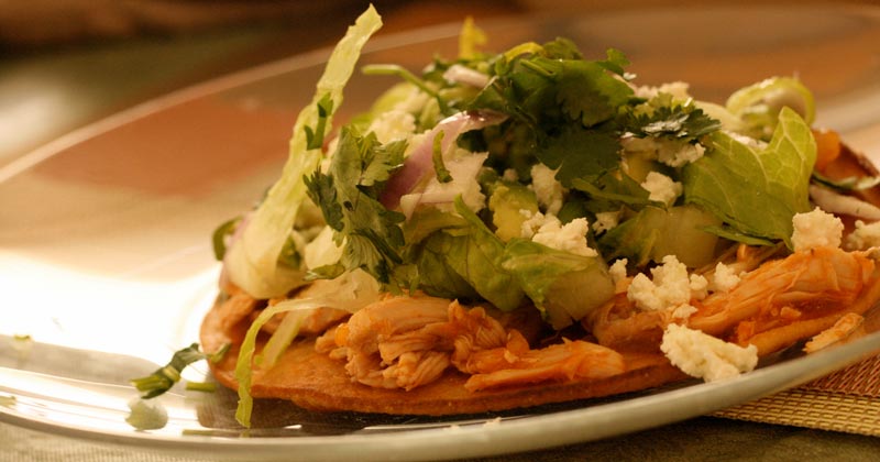 Chicken Tostadas: Easy & Delicious Recipes - Home Cooked Meals are More Fun and Nutritious by Maria Teresa Johnson, Health Coach: N3 Nena's Natural Nutrition