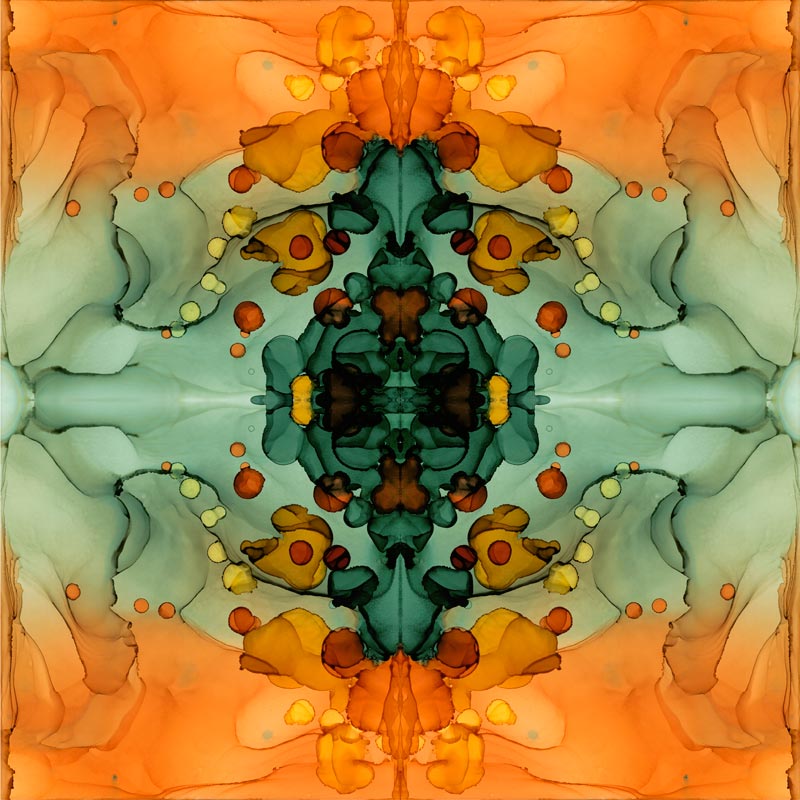 Kaleidoscope 5 by Julie Peleaz, Fine Artist