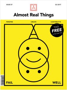 Almost Real Things Issue 07 "Fail Well" Cover
