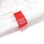 Almost Real Things ART Club Pocket Tee Shirt in White, Sleeve Tag Detail
