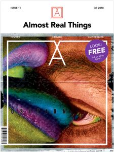 Almost Real Things Issue 11: "Juxtaposition" Cover
