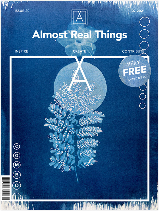 Almost Real Things Issue 20: Combo Cover Designed by Yasmin Youssef