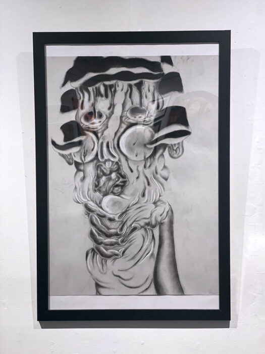 Soft Boiled Eyes - Mattie Hernandez (22" x 30")