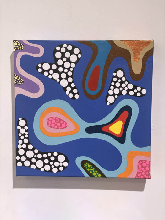 Waste my time - Hailey Gearo (10" x 10")